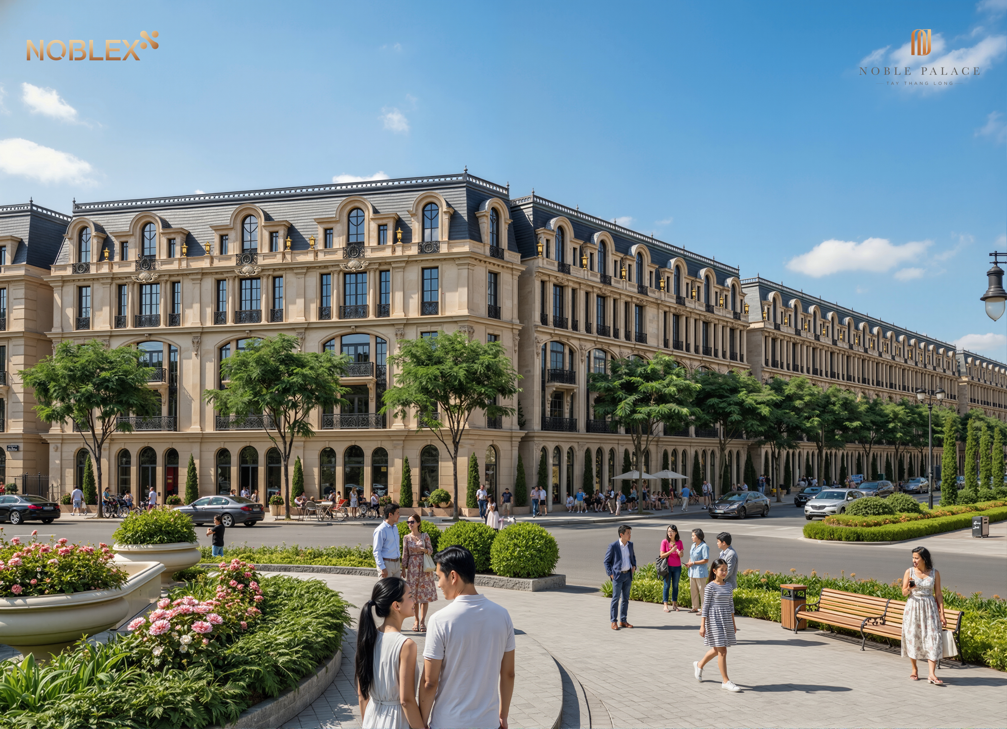 Vị trí đắc địa dự án Noble Palace Tây Thăng Long Đan Phượng